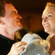 Quentin Tarantino and Uma Thurman